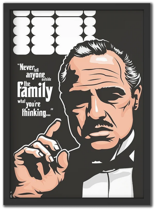 The God Father poster