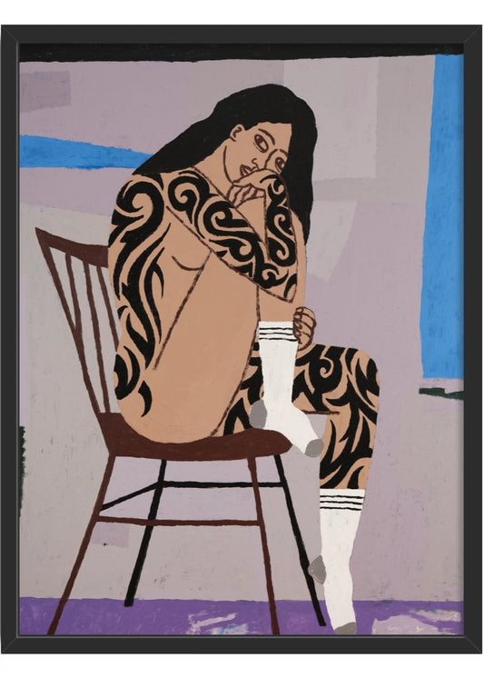 Figure In Repose poster