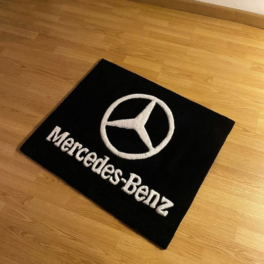 Mercedes Logo Rug