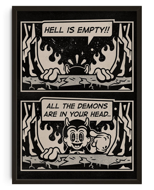 Hell Is Empty Poster